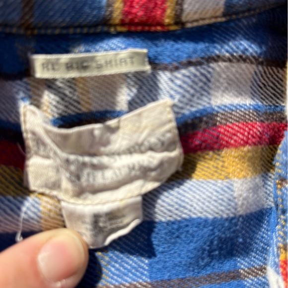 Denim & Supply Ralph Lauren Multicolor Plaid Casual Button Down Shirt - Picture 4 of 13